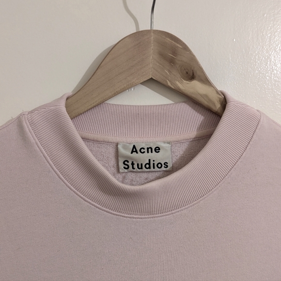 Acne Studios Cropped Sweatshirt - Picture 2 of 4
